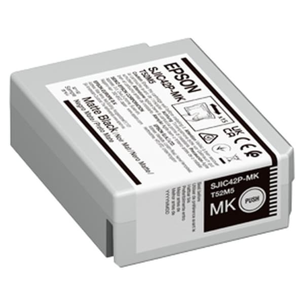Original Bläckpatron Epson SJIC42P-MK Svart