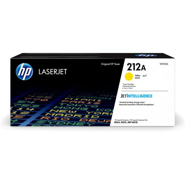Originale Blekkpatroner HP W2122A Gul