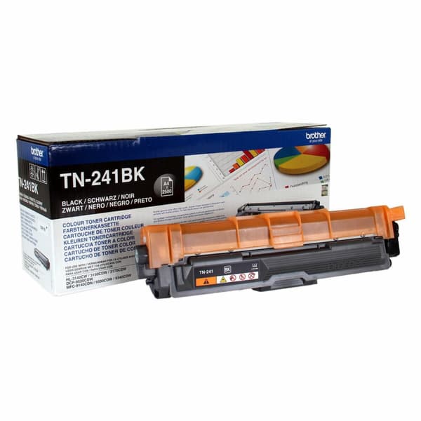Originale Blekkpatroner Brother TN241BK Svart
