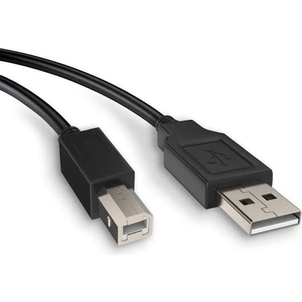 USB-skrivarkabel 1,5 meter USB 2.0 Kompatibel med skrivare Scanner Canon HP Dell Epson Brother Lexmark Pixma Samsung Xerox
