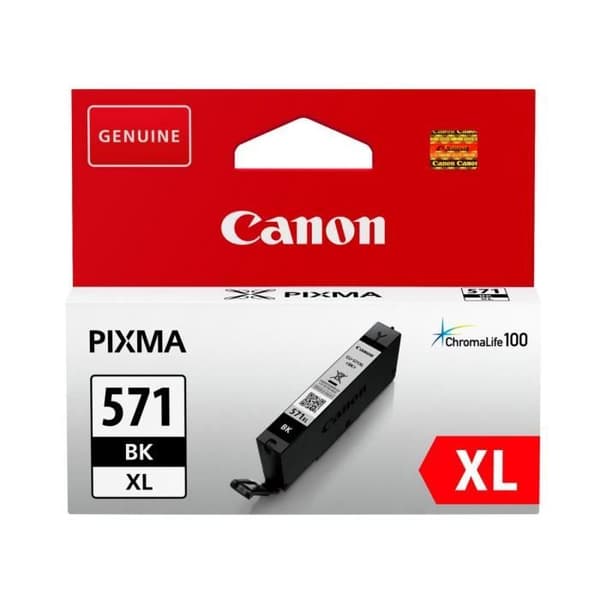 CANON CLI-571 XL bläckpatron med stor kapacitet svart (CLI571XL)