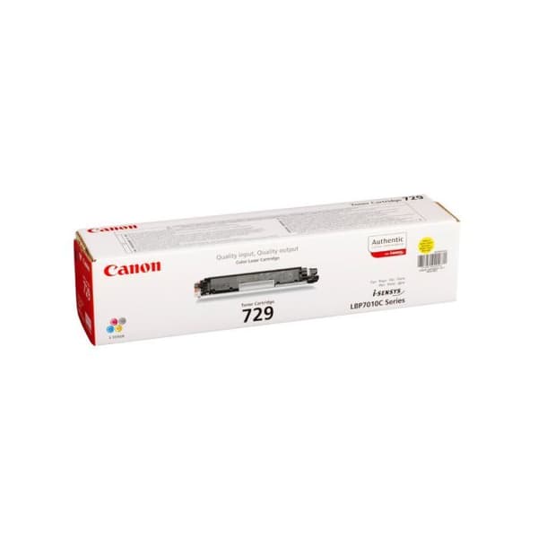 Canon 729 Yellow Laser Toner