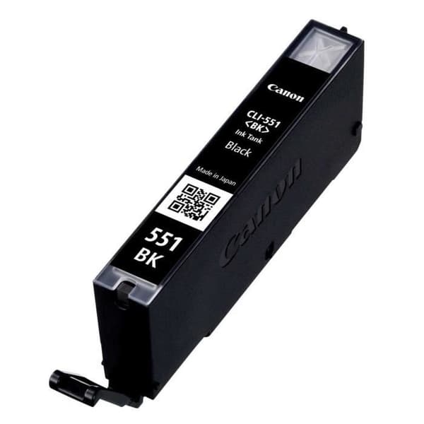 CANON CLI-551BK bläckpatron - Svart - Standardkapacitet 1 800 sidor