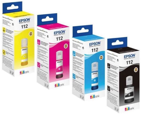 Pack med Epson Originalpatroner för
