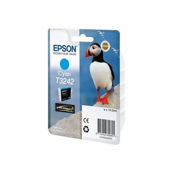 EPSON Cartridge T3242 - Cyan - 980 sidor