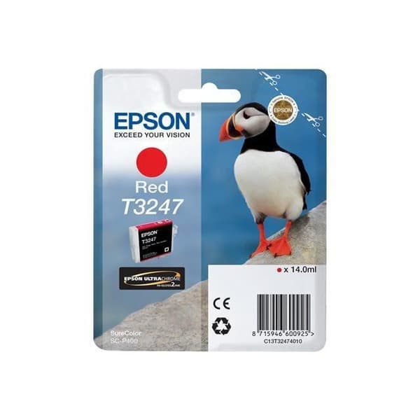 EPSON bläckpatron - T3247 - röd - 980 sidor
