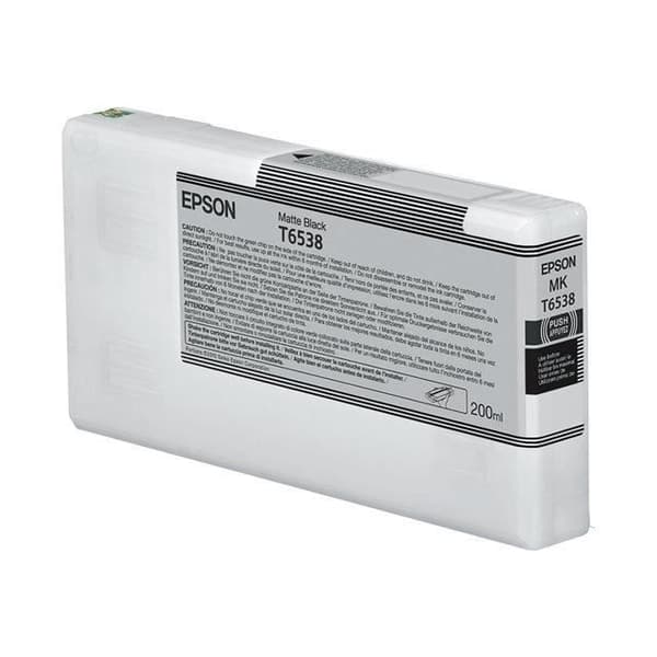 Bläckpatron - Epson - Epson T6538 - 200 ml - mattsvart - original - bläckpatron