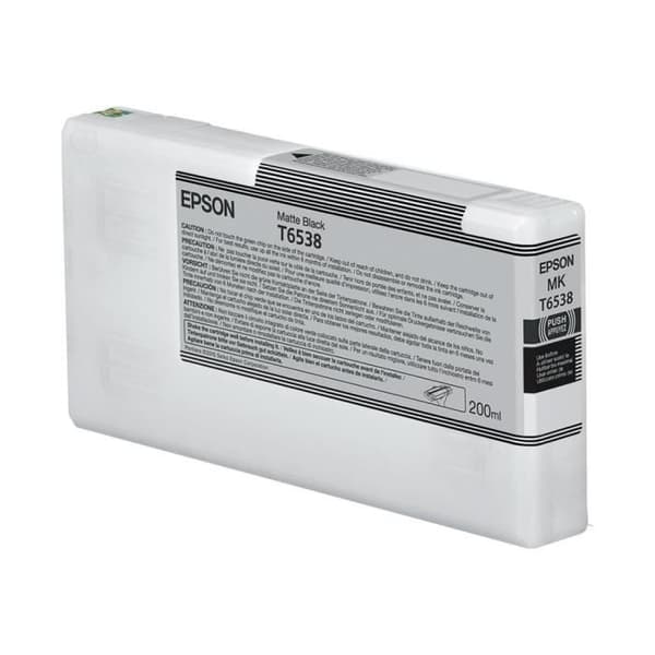 Bläckpatron - Epson - Epson T6538 - 200 ml - mattsvart - original - bläckpatron