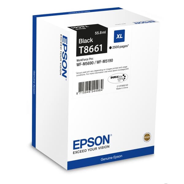 EPSON XL bläckpatron - Svart - 2500 sidor