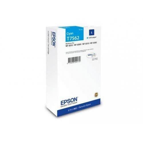 Bläckpatron - Epson - T7562 L - 14ml - Cyan - Räckvidd 1500 sidor