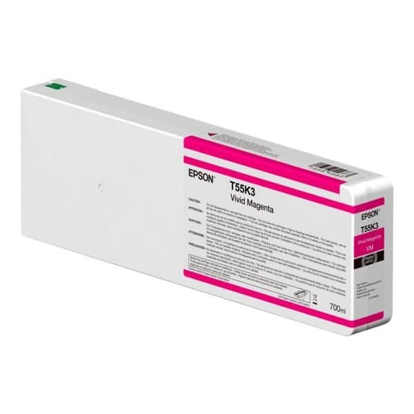Bläckpatron - Epson - T55K3 - 700 ml - Klar magenta - Original