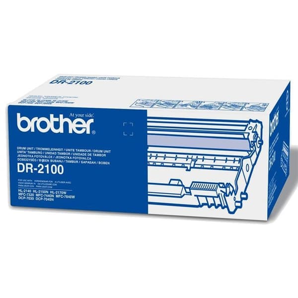 Brother DR-2100 trumset - kompatibel HL-2140/2150N/2170W, DCP-7030/7040/7045N, MFC-7320/7440N/7840W