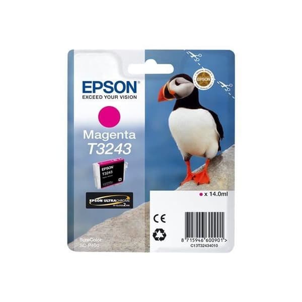 EPSON bläckpatron - T3243 - Magenta - 980 sidor