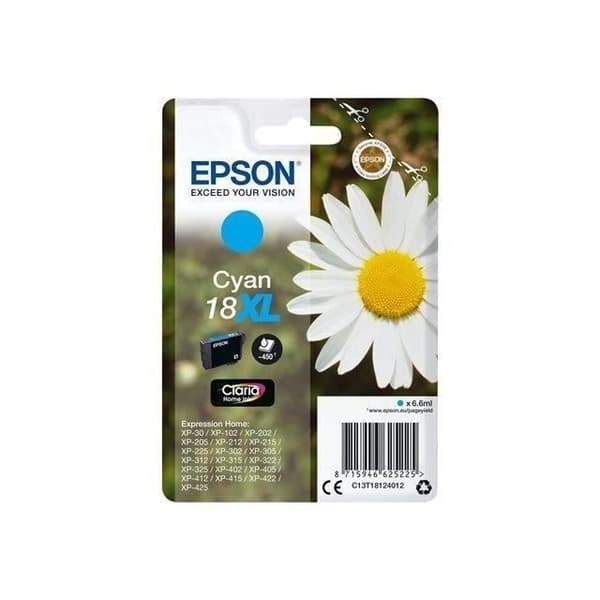 EPSON T1812 XL Cyan - Daisy Ink Cartridge (C13T18124012)