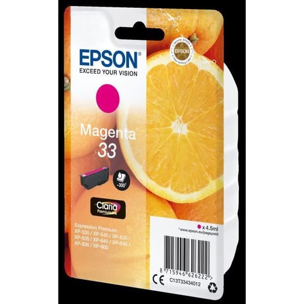 EPSON Cartridge T3343 - Orange - Magenta