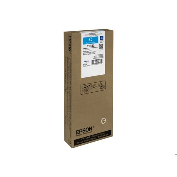 EPSON T9452 bläckpatron - XL - Cyan - 38,1 ml - för WorkForce Pro