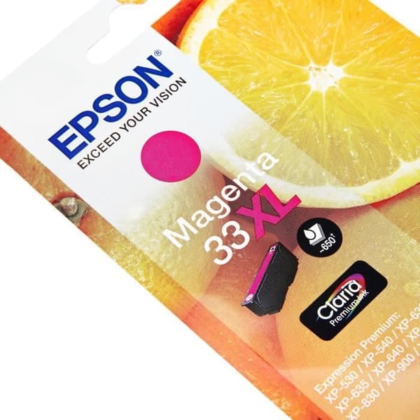 EPSON T3363 XL Magenta - Orange bläckpatron (C13T33634012)