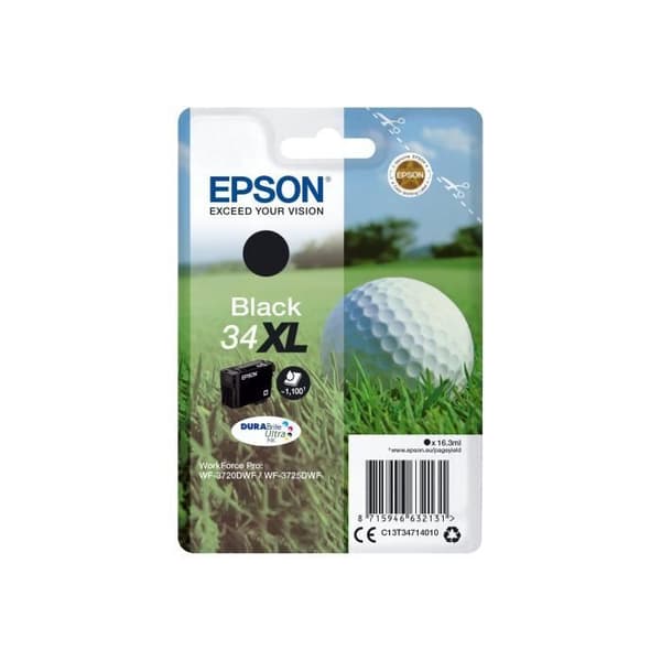 EPSON 34XL bläckpatron - 16,3 ml - XL - Svart