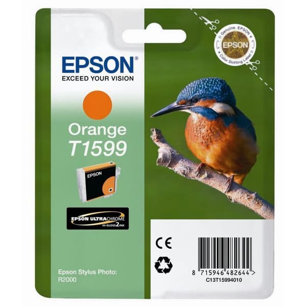 EPSON Bläckpatron T1599 - orange - Stylus Photo R2000