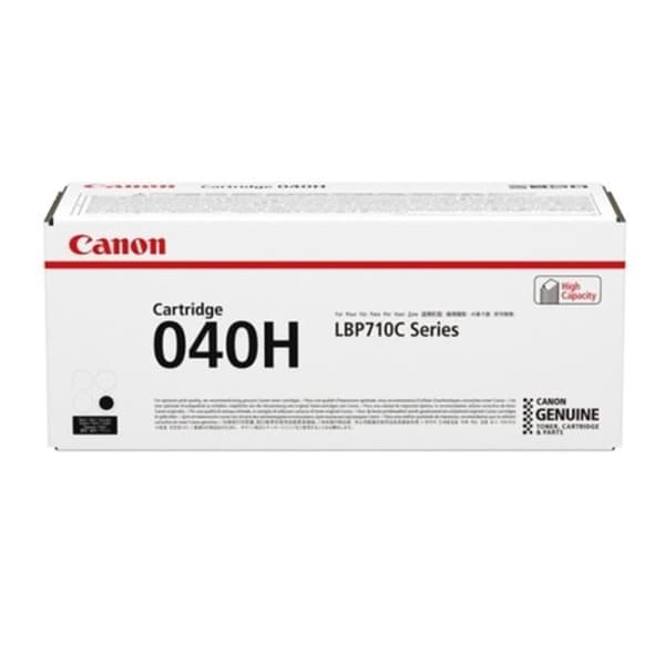 Original CANON 040 H tonerkassett för i-SENSYS LBP710Cx, LBP712Cx - Svart