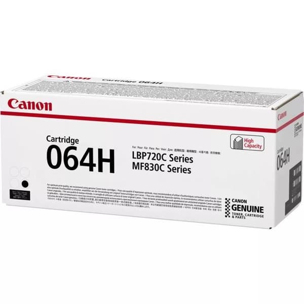 Tonerpatron - Canon - 064 H BK - Svart - Förpackning av 1 - En storlek