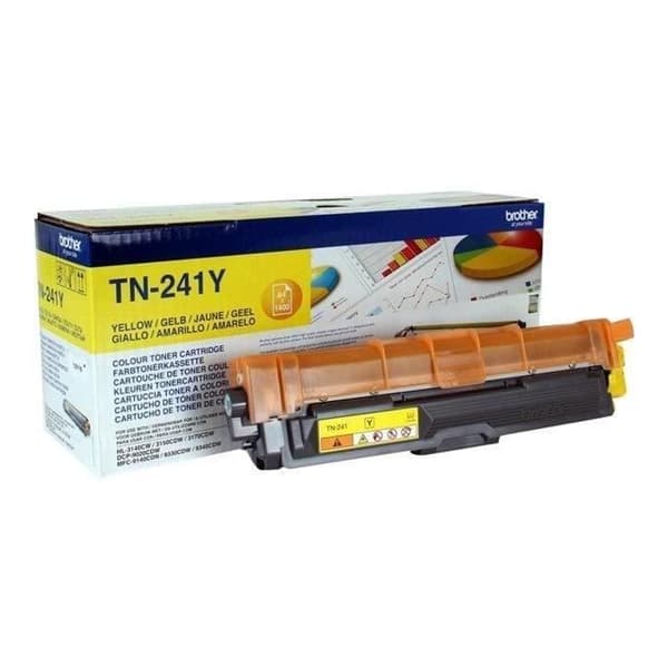 Brother TN-241 gul lasertoner