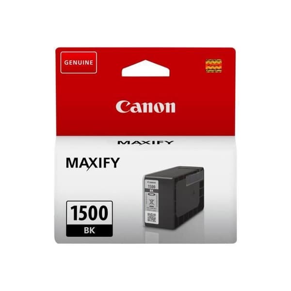 Canon PGI-1500 BK 12,4 ml svart bläckbehållare för MAXIFY MB2050, MB2150, MB2155, MB2350, MB2750, MB2755