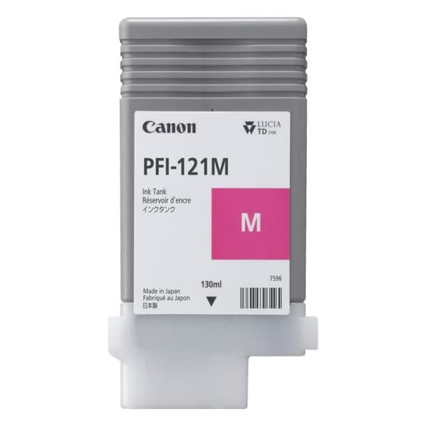 Bläckpatron - Canon - PFI-121M - Magenta - 130 ml - Enkelt paket