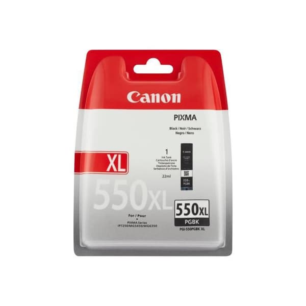 Canon PGI-550PGBK XL bläckpatron - Svart - Bläckbehållare - Hög kapacitet
