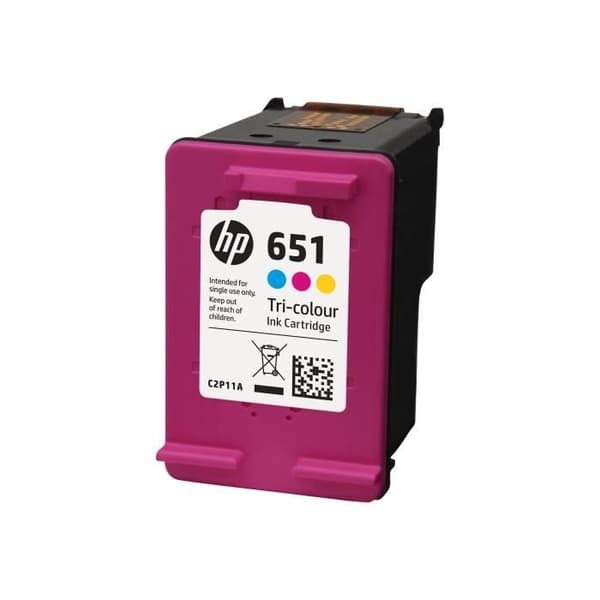 HP 651 bläckpatron - Tricolor - Bläckstråle - 300 sidor