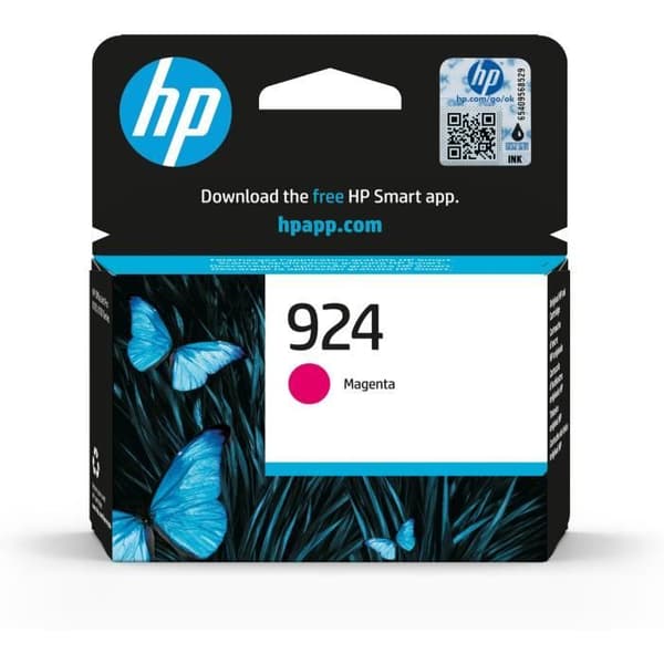 Bläckpatron - HP - 924 - Magenta - Bläckstråleskrivare - Professionell kvalitet
