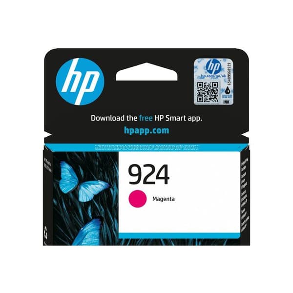 Bläckpatron - HP - 924 - Magenta - Bläckstråleskrivare - Professionell kvalitet