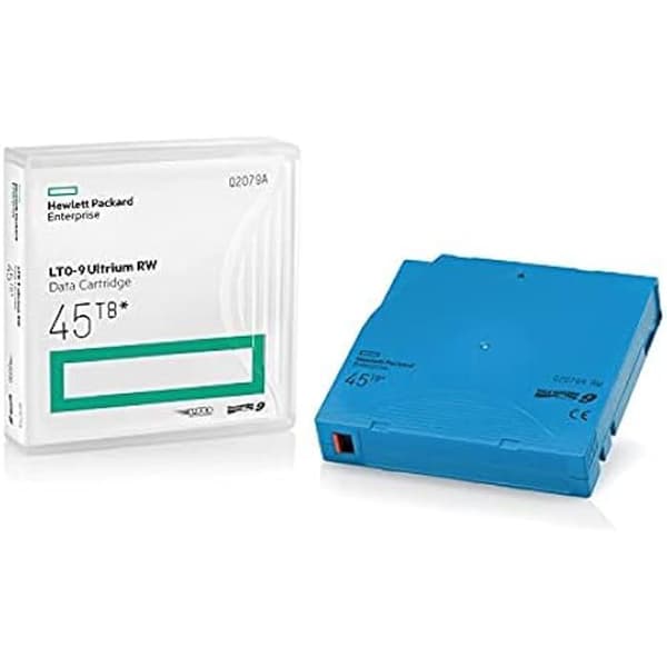 HP LTO9 Q2079A Ultrium LTO självhäftande remsa - 45 TB lagringskapacitet - 1,44 TB/timme avkastning