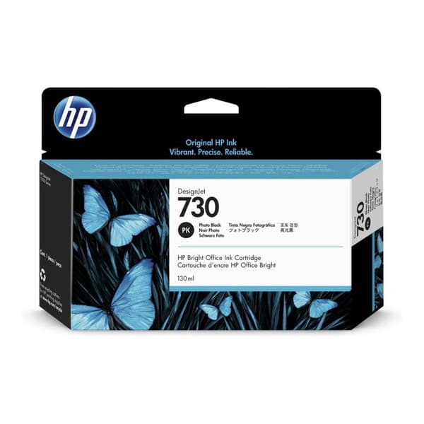 HP 730 bläckpatron - fotosvart