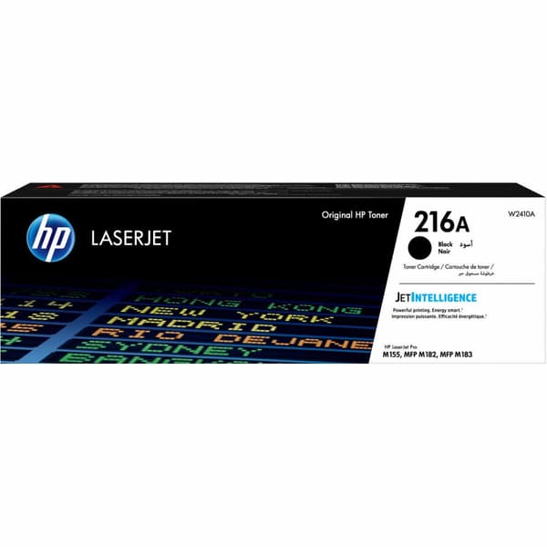 Original toner HP W2410A Sort