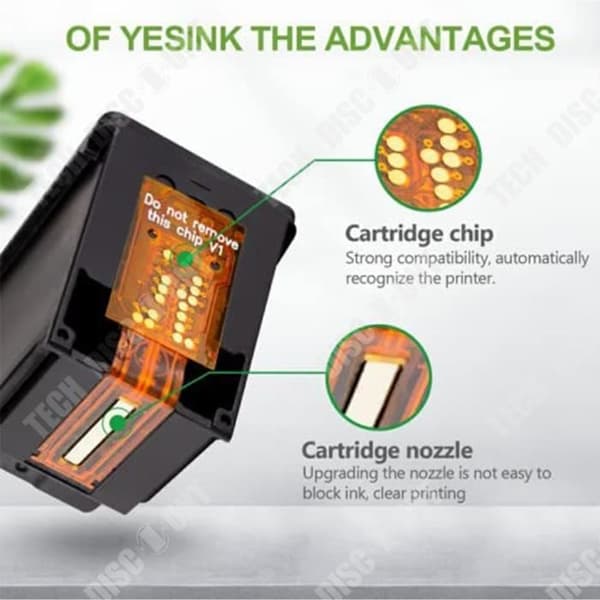 TD®-kassett kompatibel med HP HP305 desktop jet 2710 2720 4110 4120 6420 skrivartillbehör är allmänt kompatibla