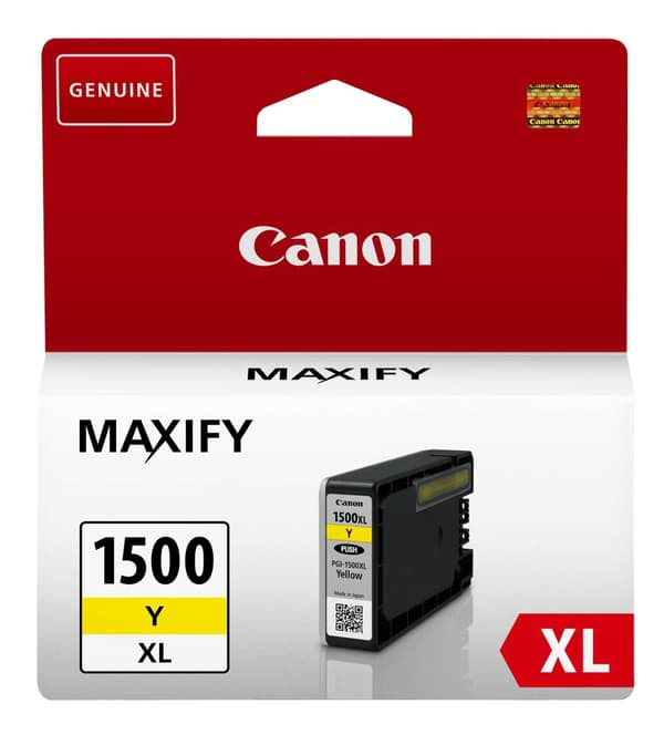 Bläckpatron CANON PGI-1500XL gul