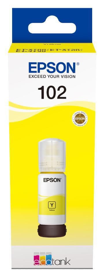 Bläckpatron EPSON T102 C13T03R440 gul