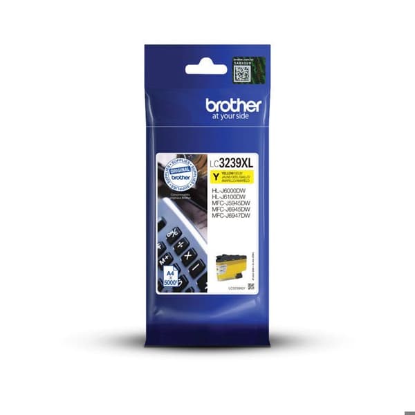 Brother LC-3239XLY bläckpatron - Gul - Hög kapacitet - 5000 sidor - 1 förpackning