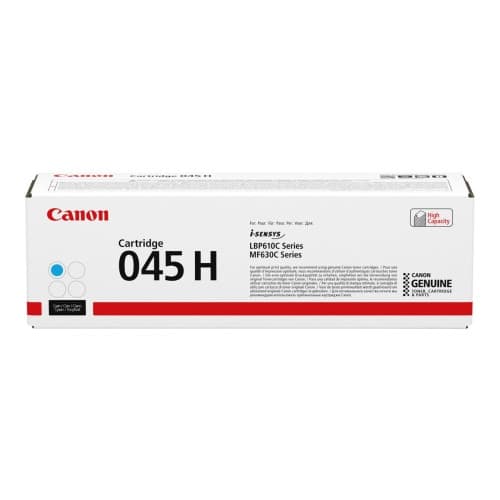 Canon 045 H - hög kapacitet - cyan - original - tonerkassett