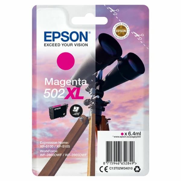 Alkunperäinen mustepatruuna Epson 2984090 Magenta