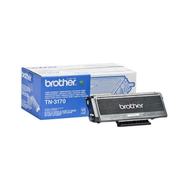 Original Toner Brother TN-3170 Vit Svart Grå (1 antal)