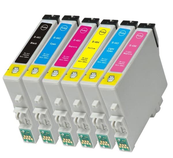 Topjet bläckpatron Epson T05A4 (C13T05A400) icke-original, gul