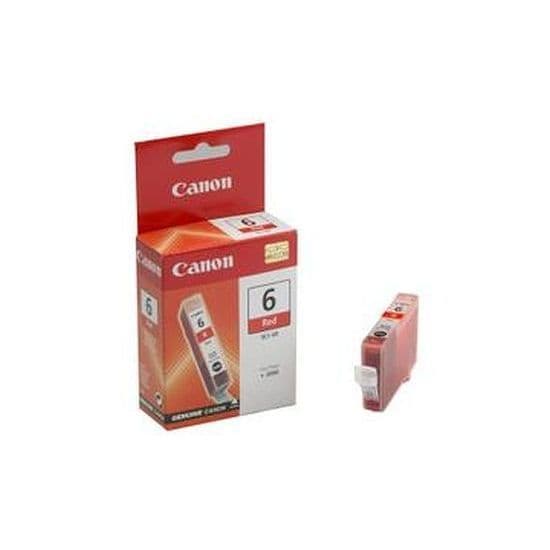 CANON Förpackning med 1 bläckpatron - BCI-6R - Röd - standardkapacitet 13 ml