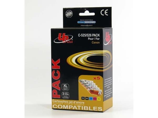 UPrint Canon PGI-525/CLI-526 Multipaka 3584770882563