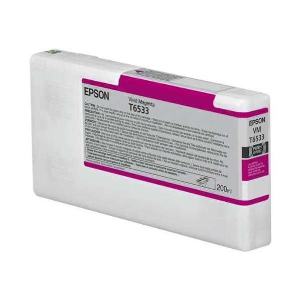 Epson 200 ml original Vivid Magenta bläckpatron för Stylus Pro 4900, Pro 4900 Designer Edition, Pro 4900 Spectro_M1
