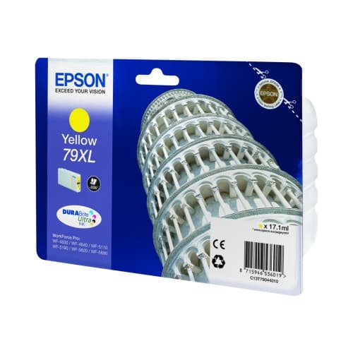 Epson 79XL - XL - gul - original - bläckpatron