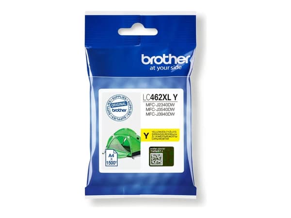 Brother LC462XLY - Høykapasitets - gul - original - blekkpatron - for Brother MFC-J2340DW, MFC-J3540DW, MFC-J3940DW
