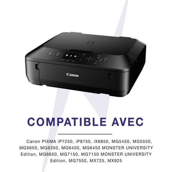 TONERMEDIA - x20 Patroner Canon PGI 550 XL CLI 551 XL kompatibla med Canon PIXMA MX725 MX920 MX925 IX6850 IP7200 MG5450 MG5550 MG5650