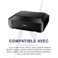 Miniatyrbild 3 av 4: TONERMEDIA - x20 Patroner Canon PGI 550 XL CLI 551 XL kompatibla med Canon PIXMA MX725 MX920 MX925 IX6850 IP7200 MG5450 MG5550 MG5650
